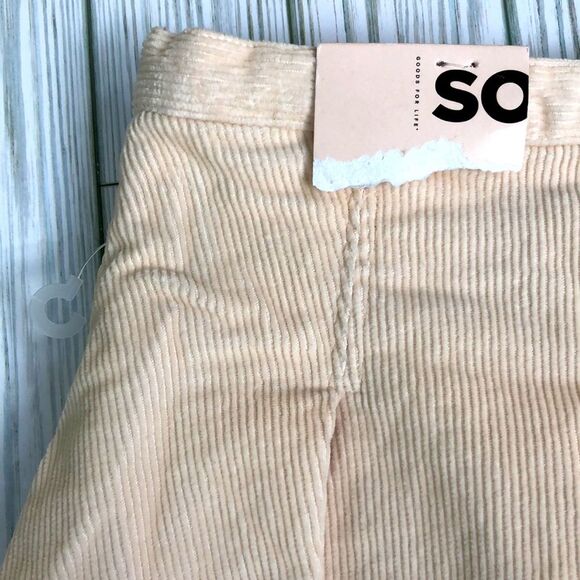 NWT NEW So Goods for Life Junior Pleated English Cream Corduroy Mini Skirt - Picture 11 of 16